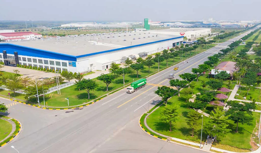 Công trình lắp đặt cổng trượt tự động và barie tại KCN Phúc Điền