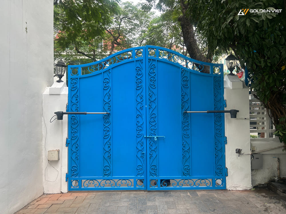 Lắp đặt cổng tự động Proteco tại Đại sứ quán Ấn Độ