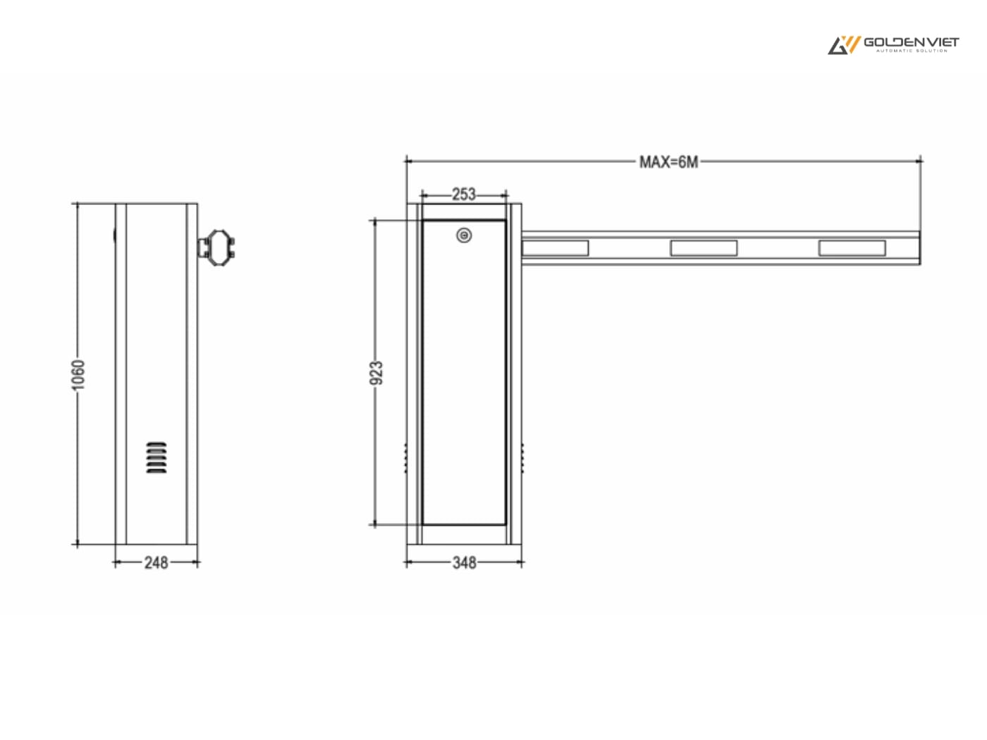 Barie tự động Bisen Z138 - 6S - 6M