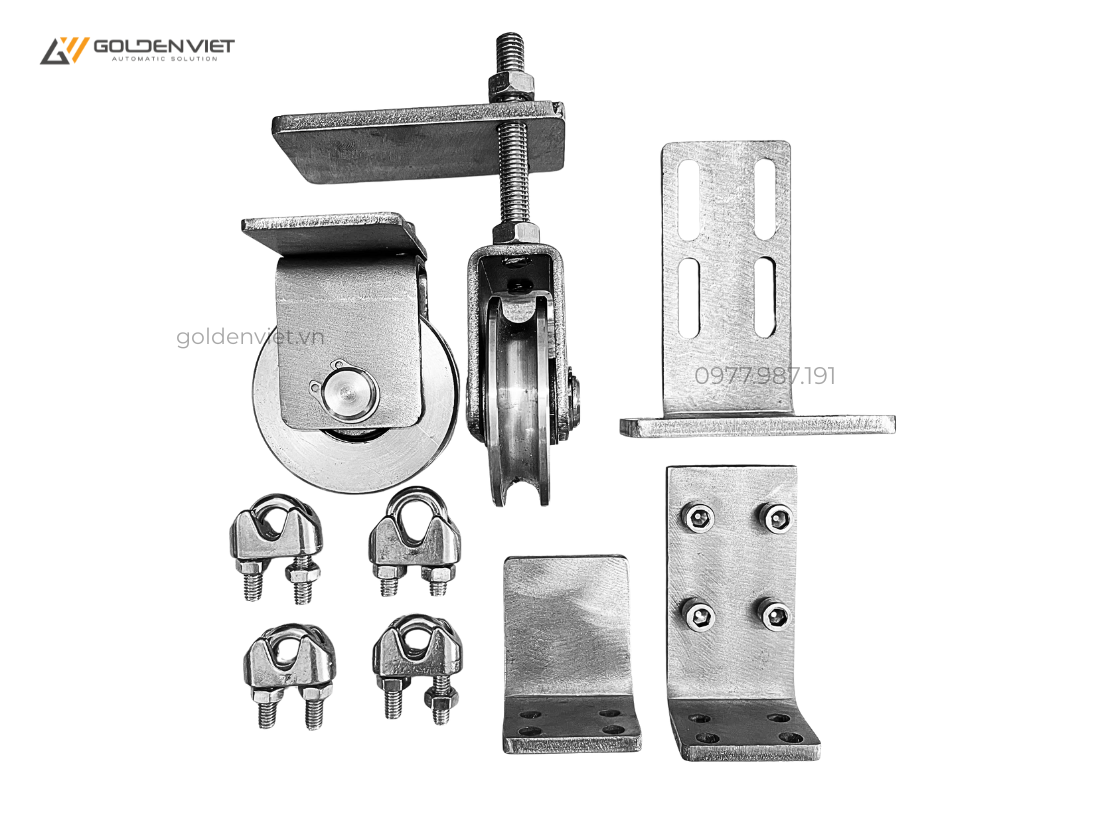 Bộ Cơ Cấu Cổng Lùa Xếp Lớp Telescopic