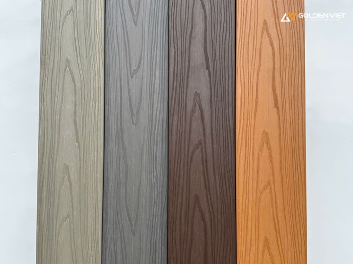 Sàn gỗ nhựa 7 lỗ hoa văn 2 mặt thế hệ 2