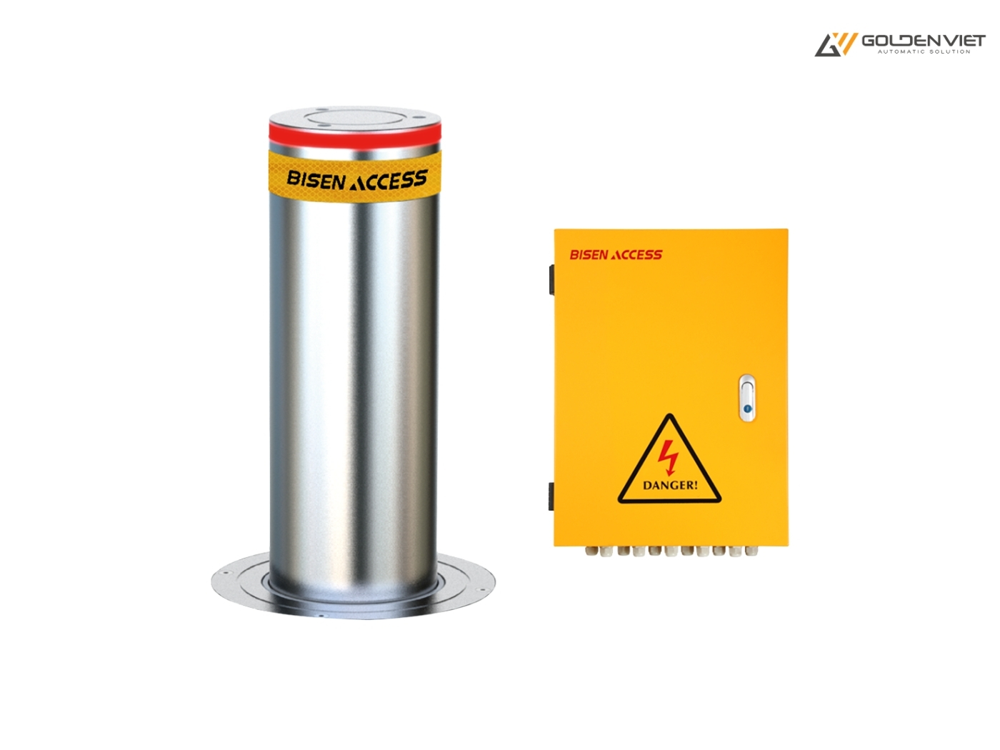 Trụ bollard tự động Bisen SD602RP 36V DC