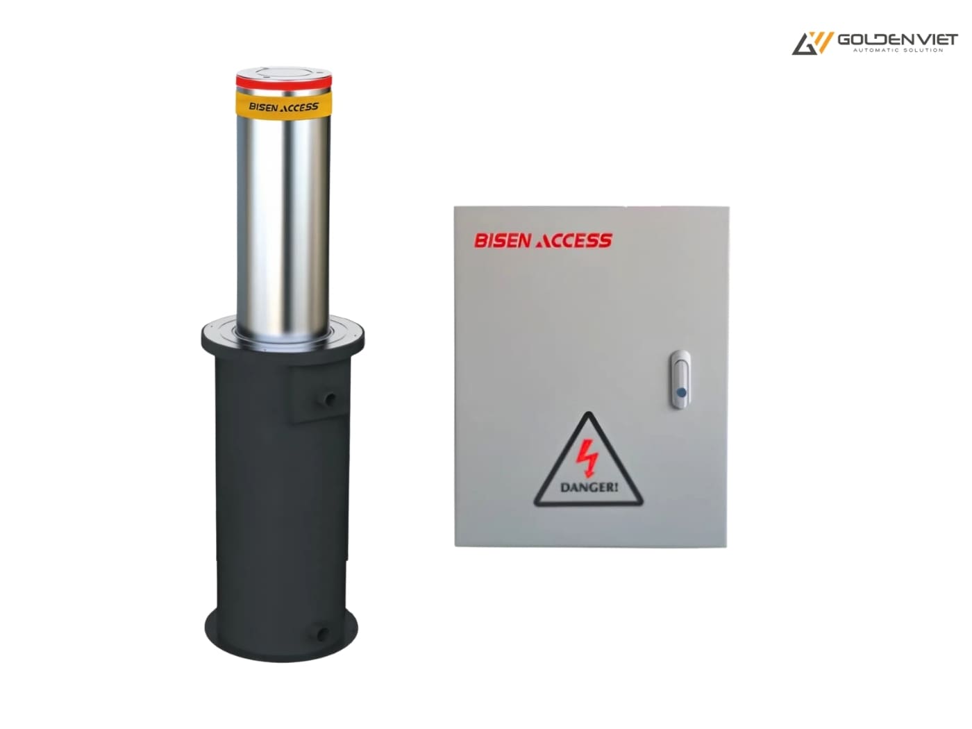 Trụ bollard tự động âm nông Bisen SY602N 220V AC