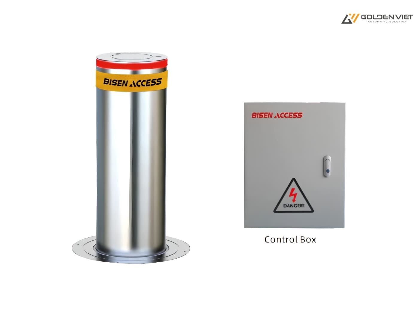 Trụ bollard tự động thủy lực Bisen SY602R 220V AC