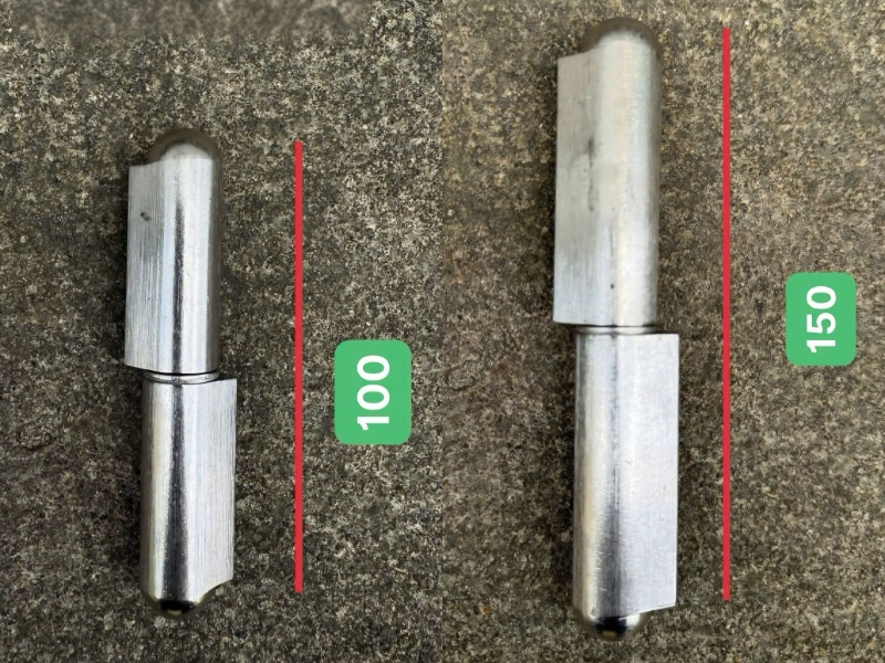 Bản lề giọt nước inox D16, D20