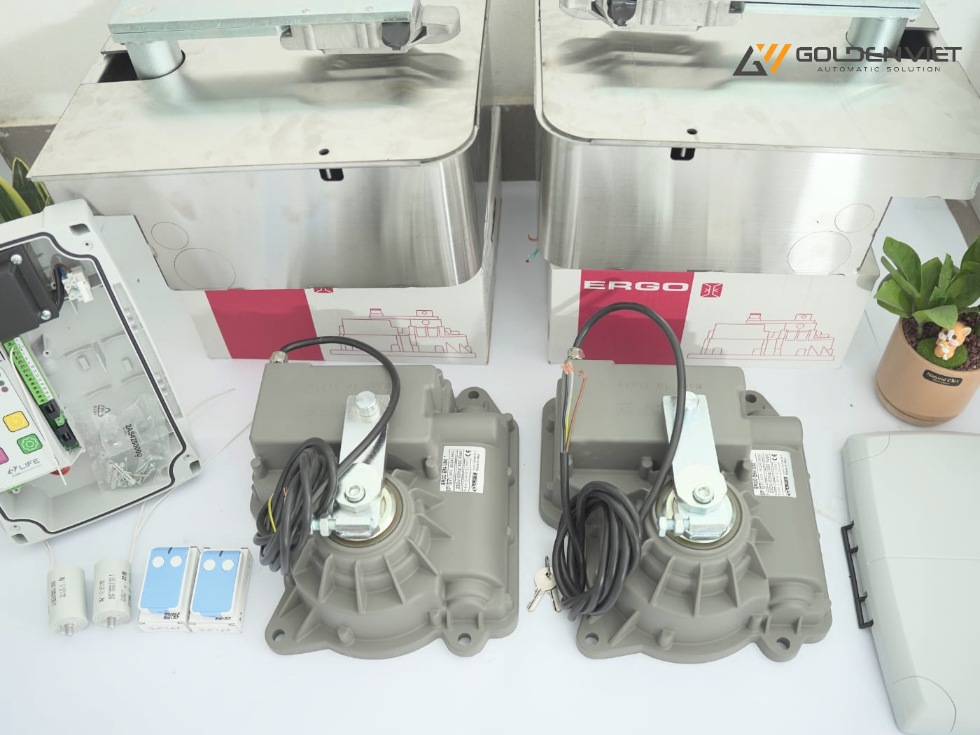 Motor cổng tự động âm sàn Life ER4 24 UNI