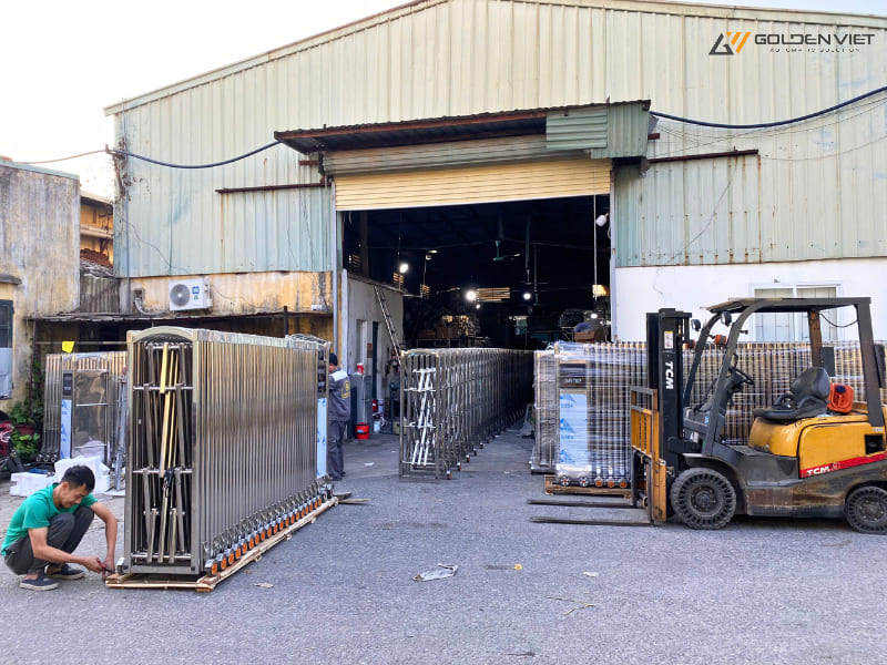 Đơn vị cung cấp cổng xếp - Autogate.vn