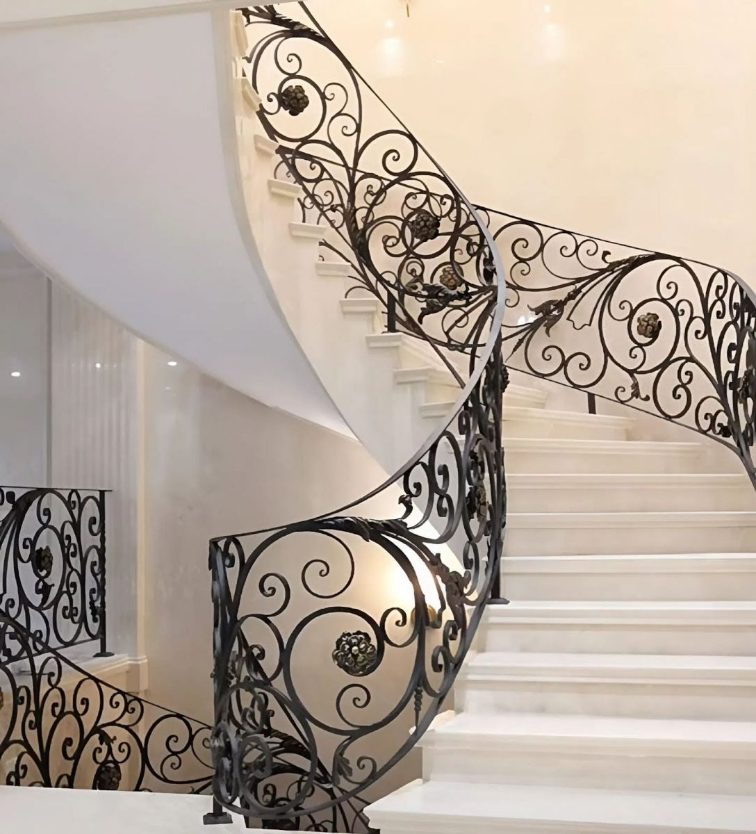 Lan can sắt mỹ thuật đẹp, phù hợp mọi không gian