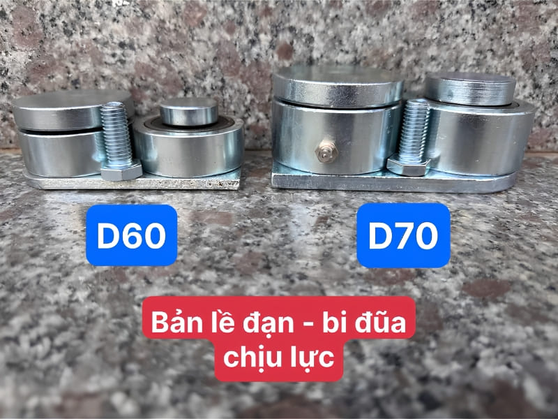 Ưu điểm của bản lề cối xoay D70