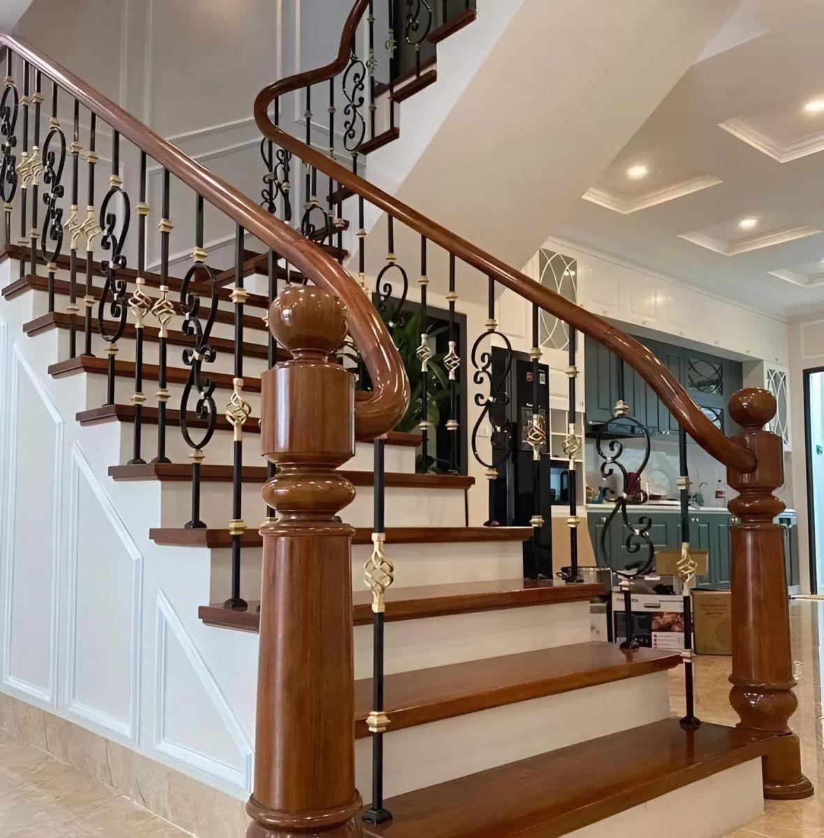 Lan can sắt nghệ thuật cao cấp