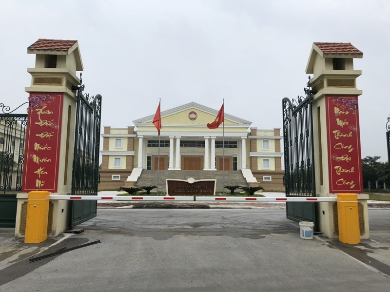 Hình ảnh cổng barie