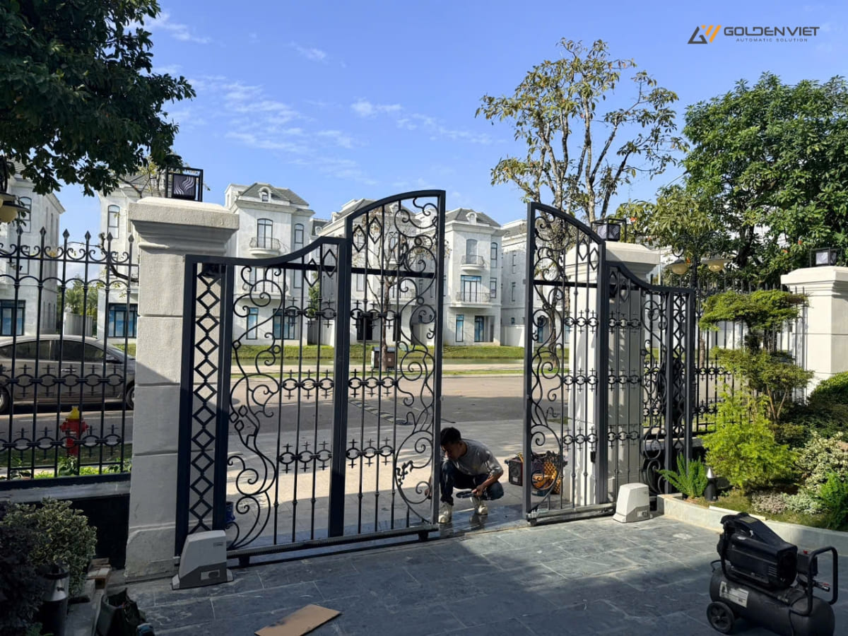 Bộ đếm hành trình encoder cổng tự động