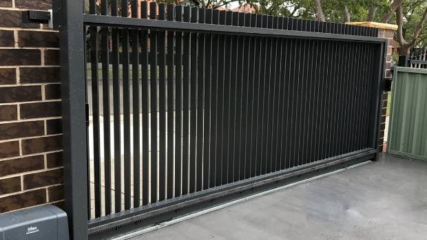 Cổng lùa 1 cánh đẹp mẫu 2