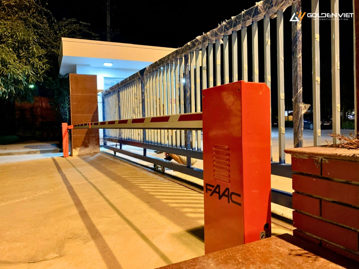 Cổng barie tự động cho nhà máy