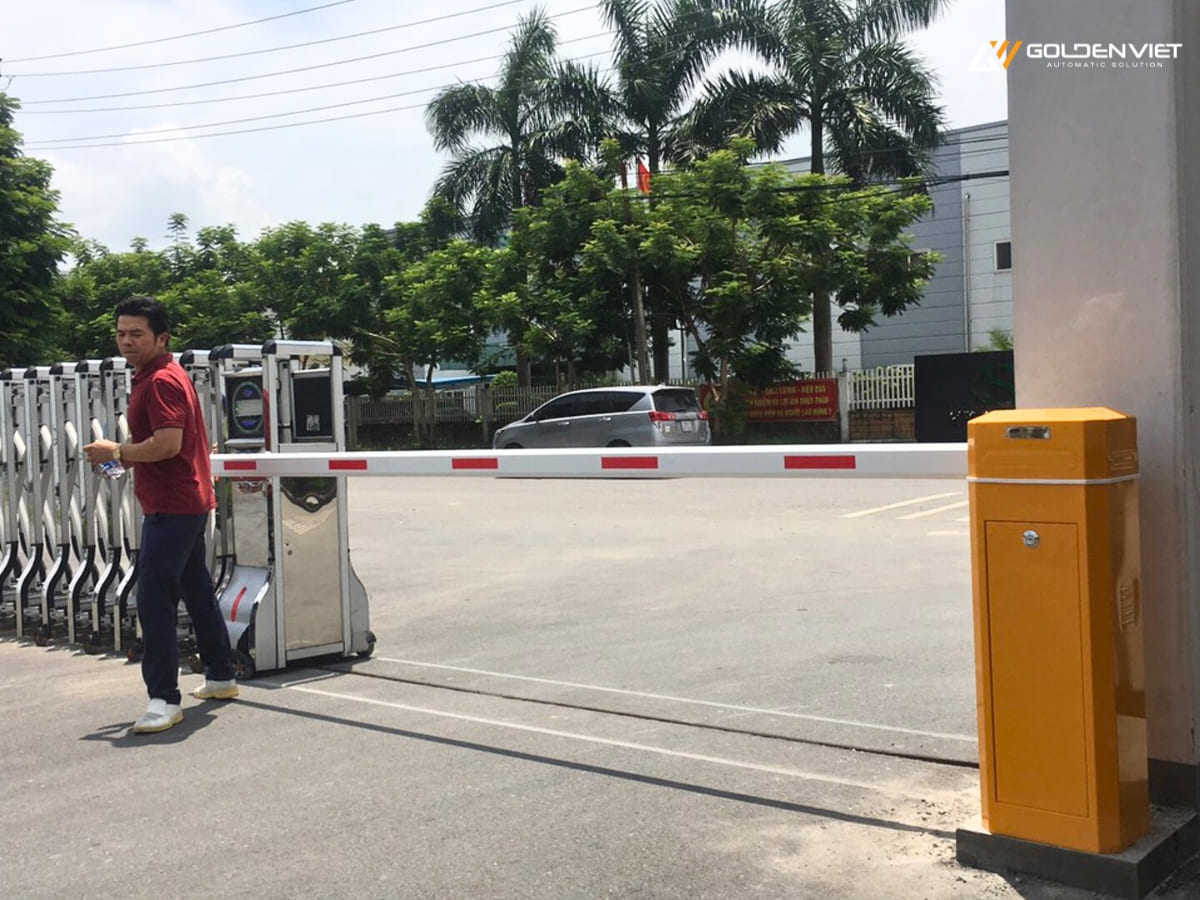 Lắp barie tự động khu công nghiệp 