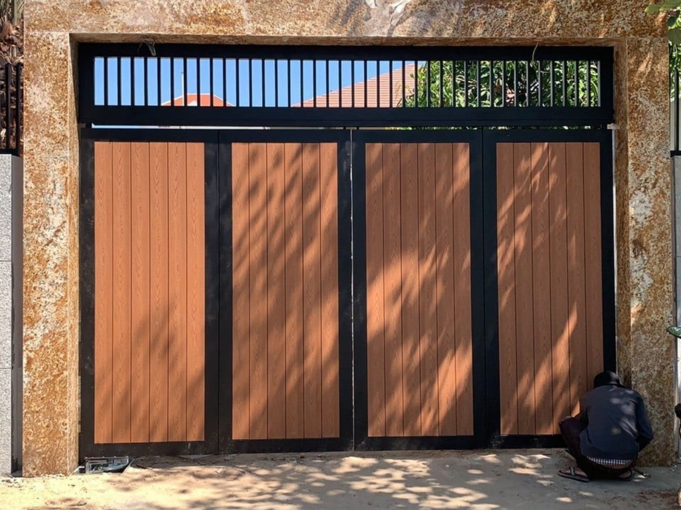 Mẫu cổng đẹp, dễ ứng dụng cho nhiều loại nhà