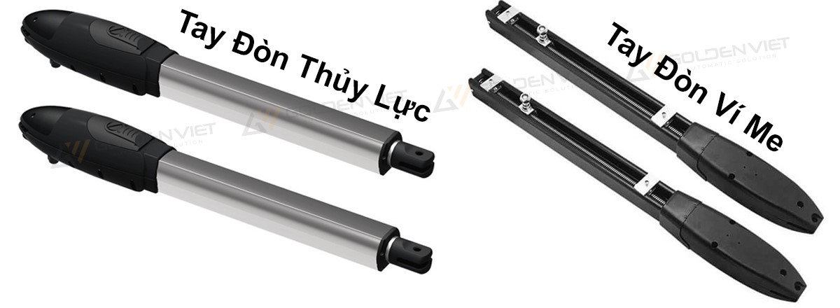 Motor tay đòn viets me và thủy lực