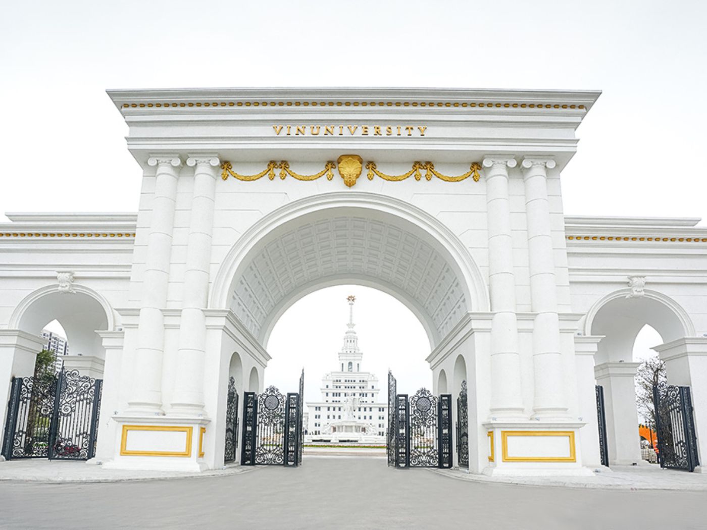 Mẫu cổng trường học đẹp, sang trọng