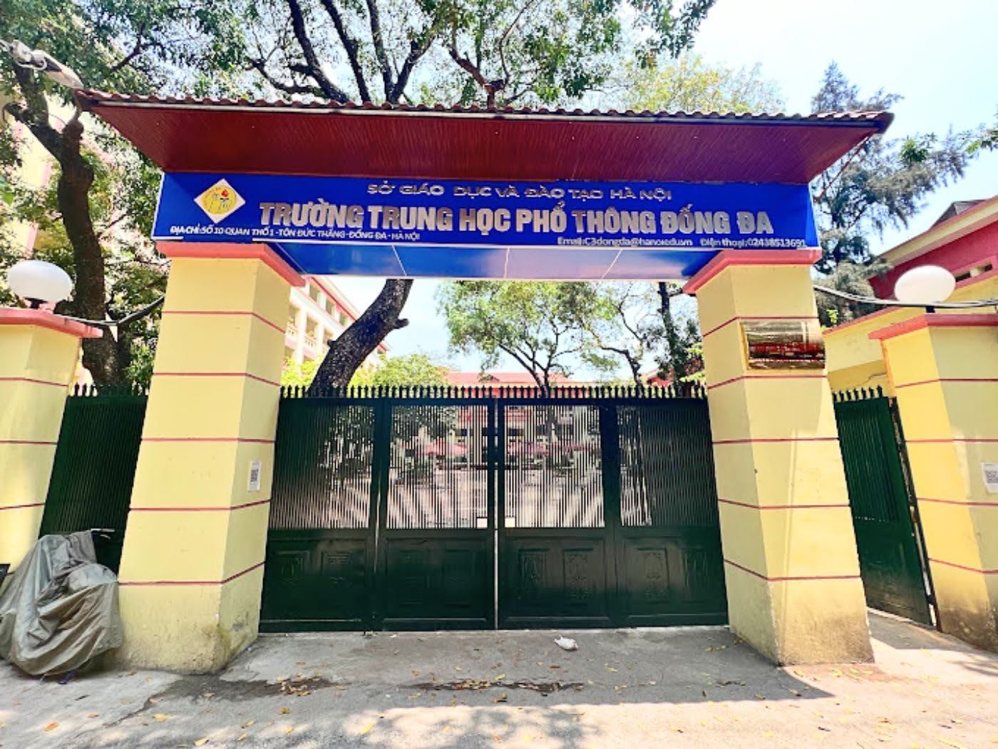 Thiết kế cổng trường đẹp