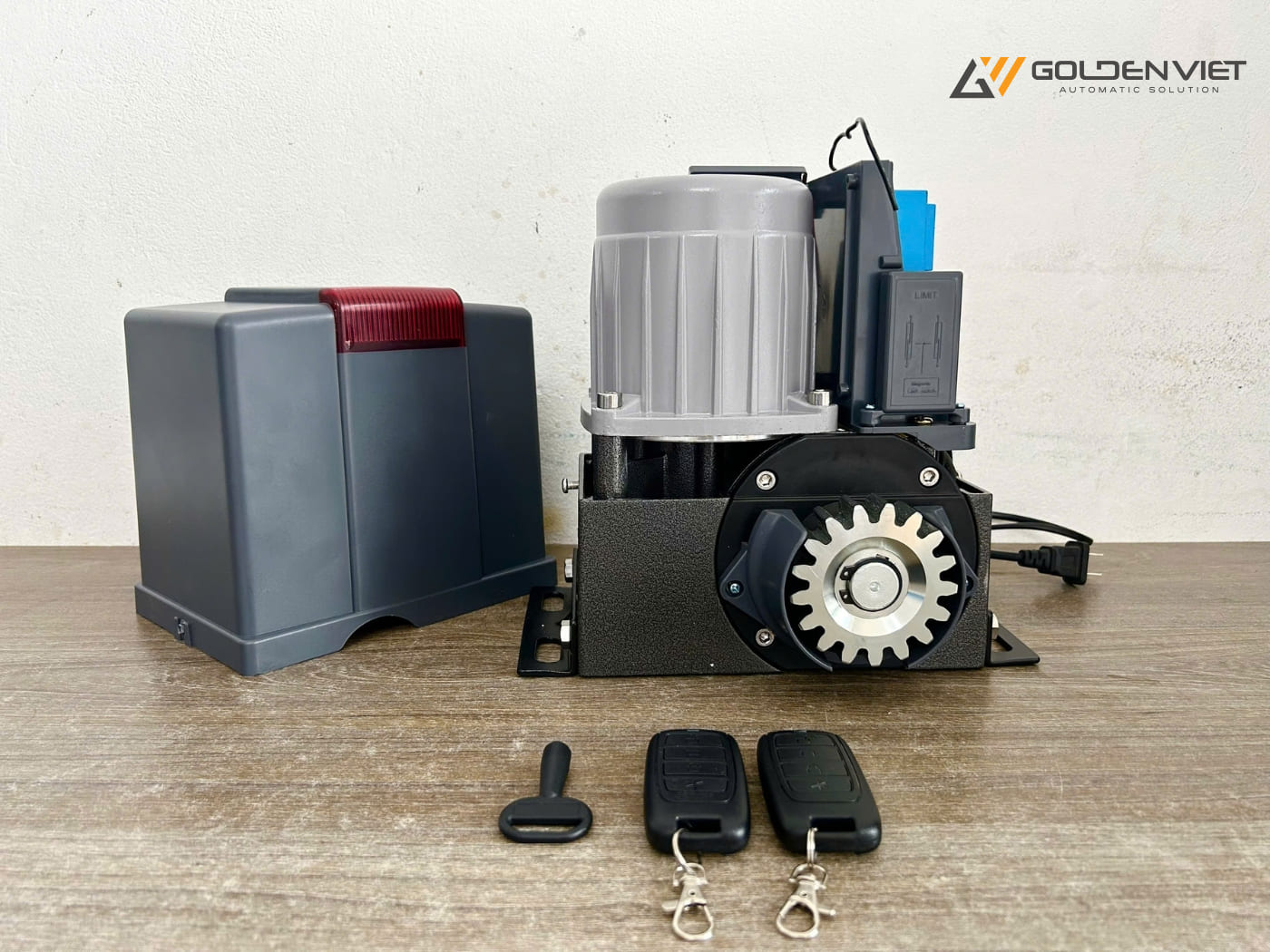 Cổng trượt tự động Bisen AC 600kg