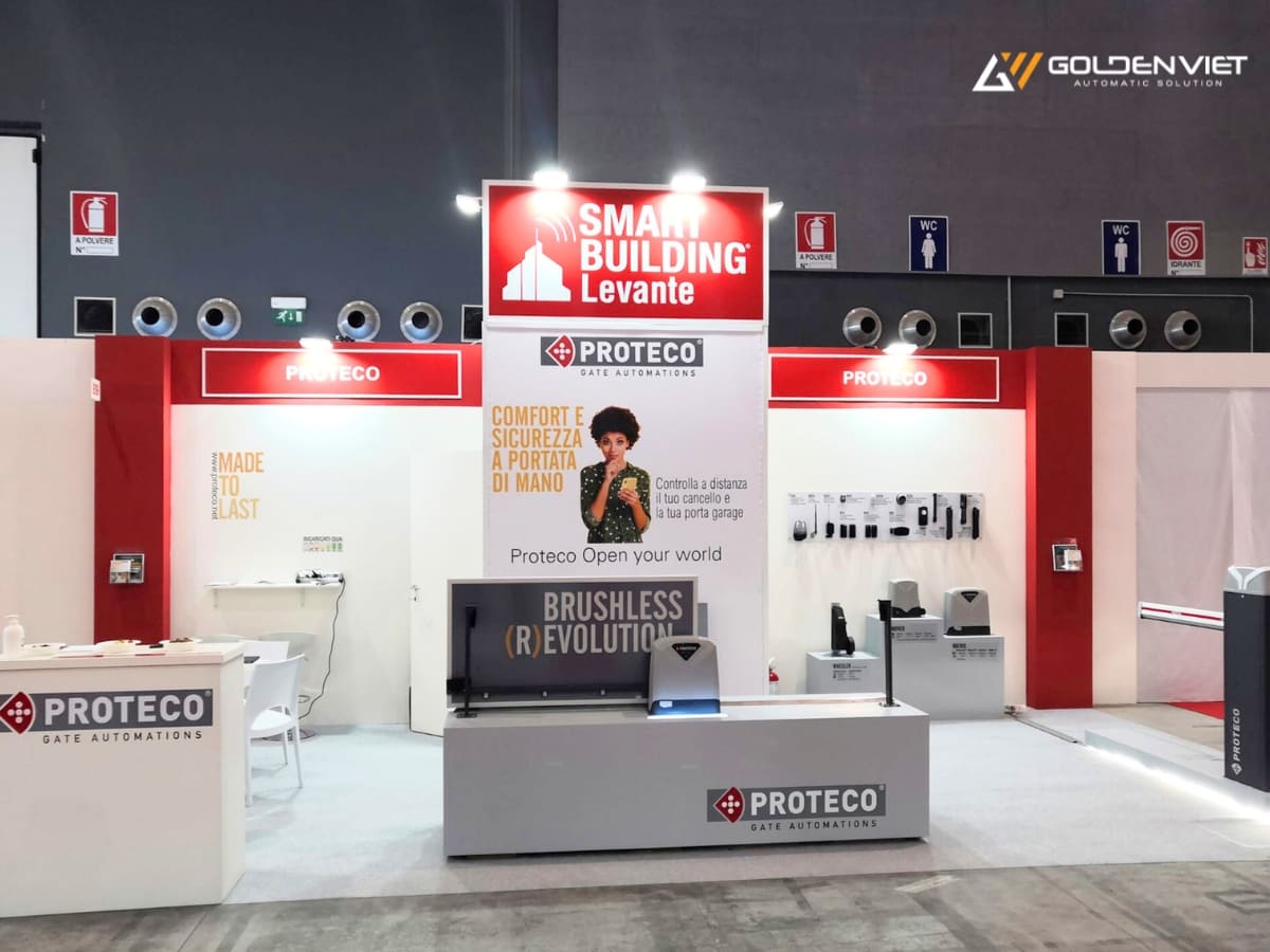 Cổng trượt tự động Proteco 2500kg