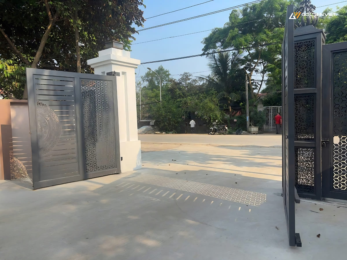 Cổng tự động ở chế độ động