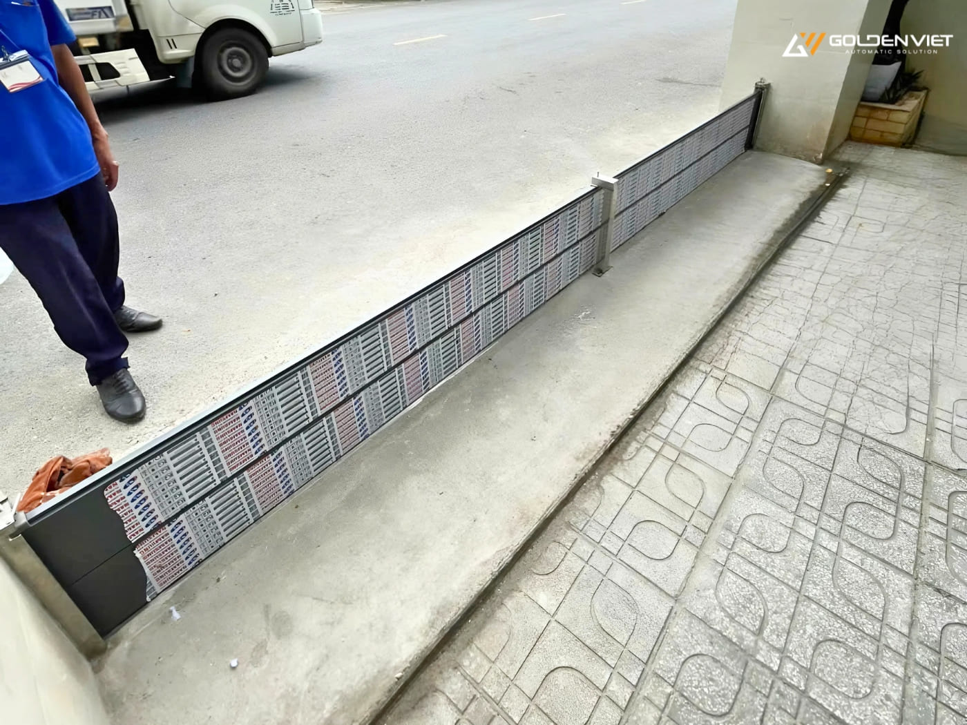 Tấm ngăn nước ngập cho nhà kho 