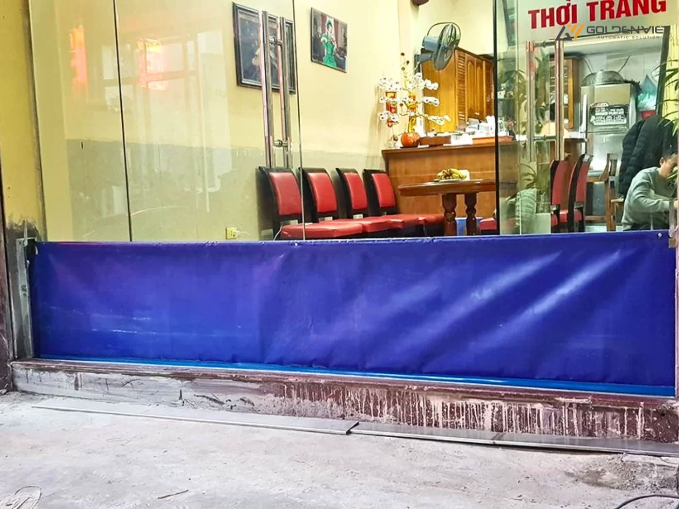Chống ngập với bạt chắn nước