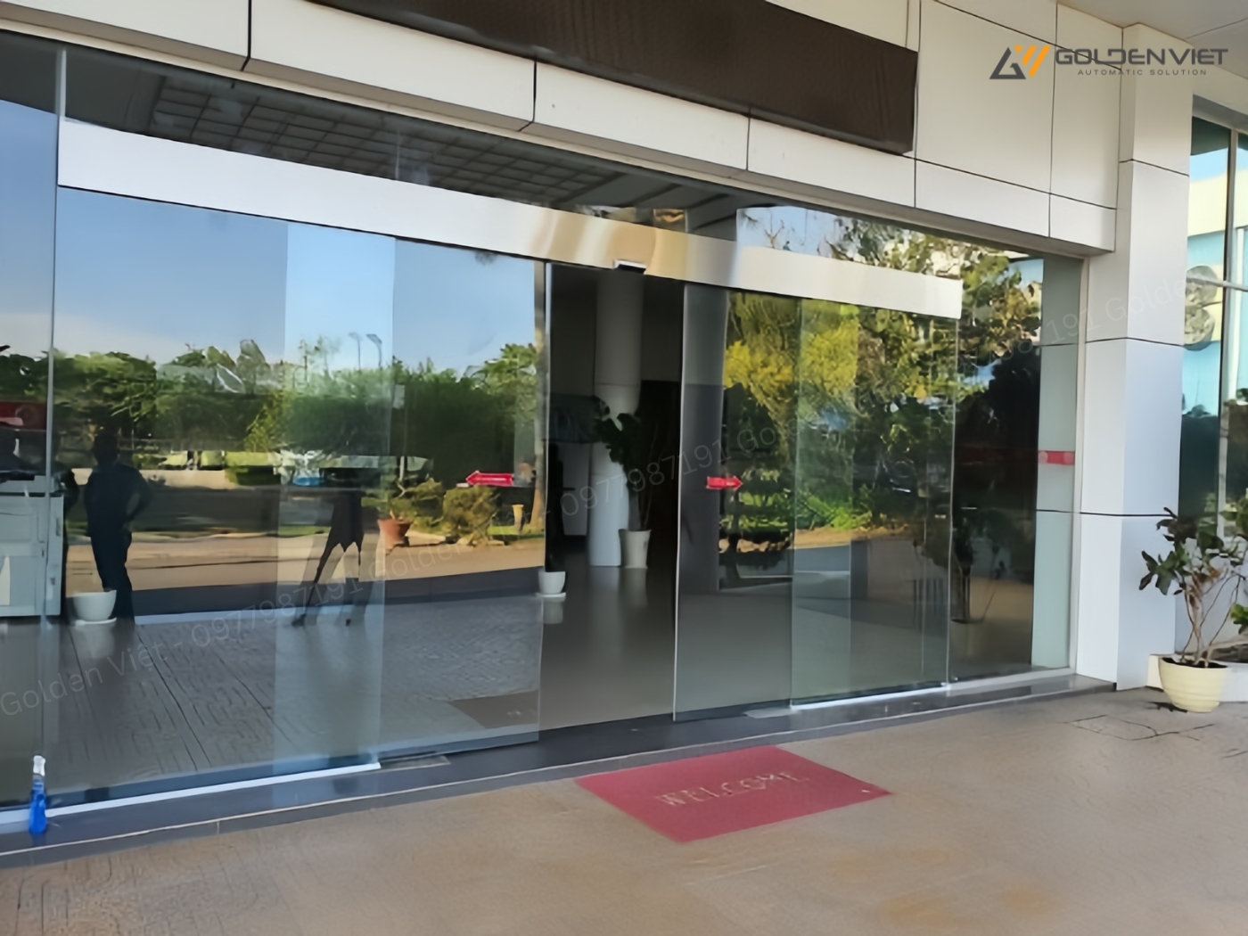 Cửa tự động Taesung kêu to khi vận hành