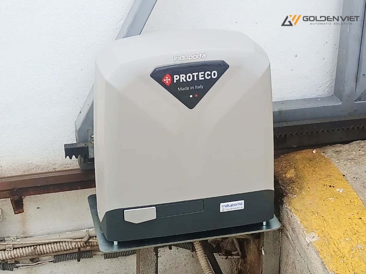 Motor cổng trượt Proteco 1800kg bền bỉ 