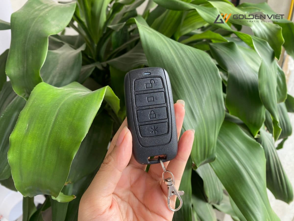 Remote cổng xếp tự động