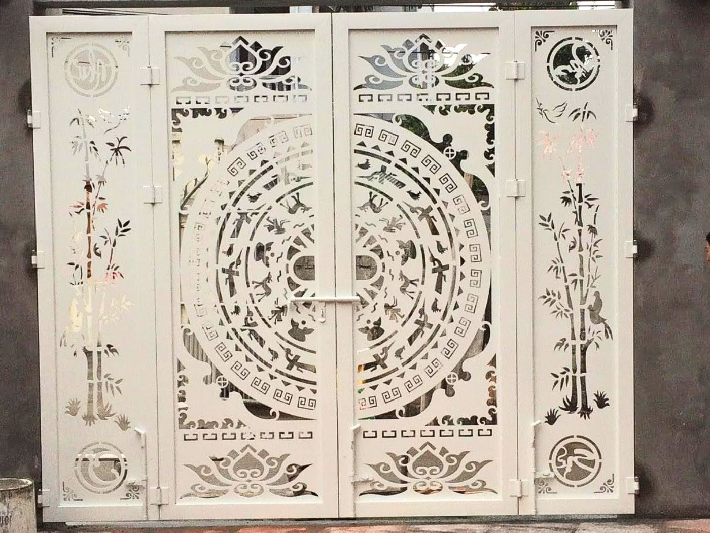 Golden Việt chuyên thi công cổng tứ quý đẹp