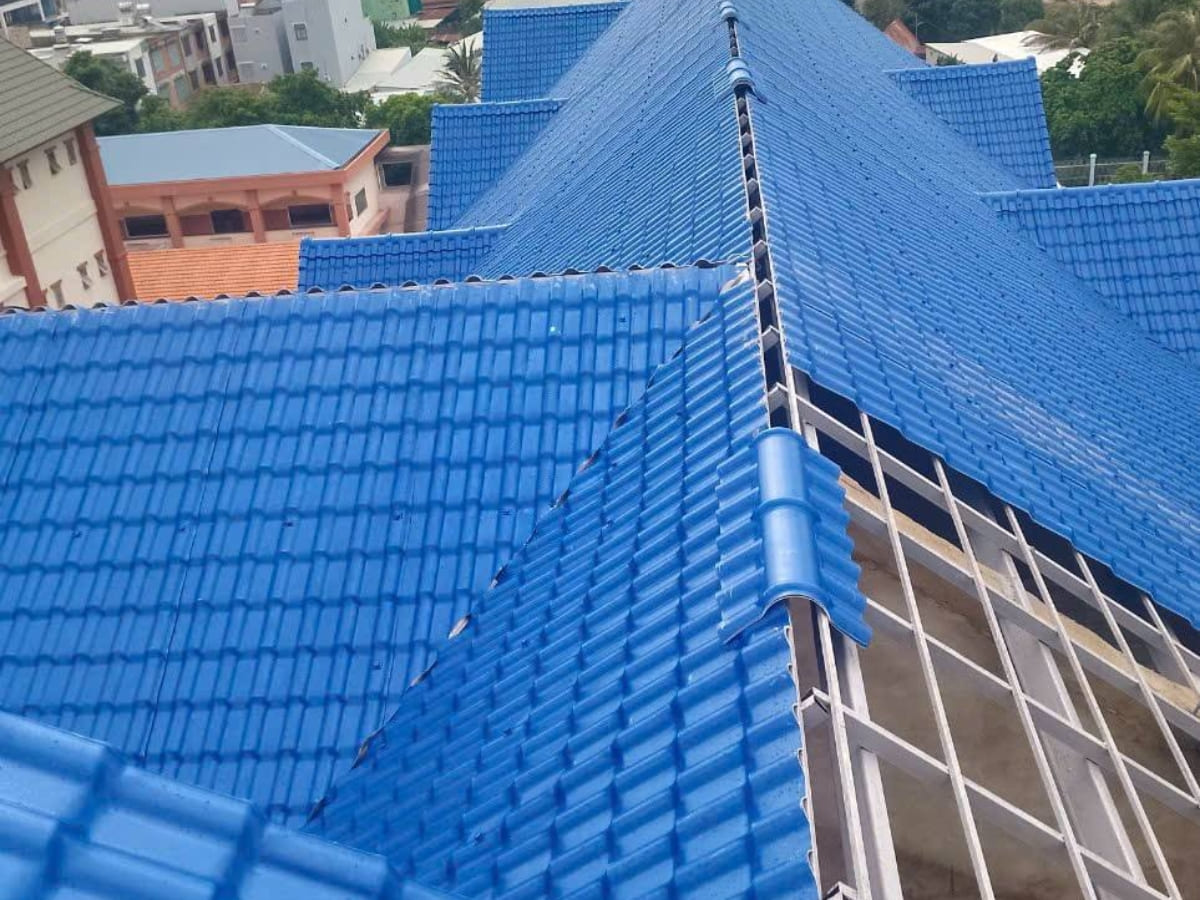 Hình ảnh mái ngói nhựa ASA