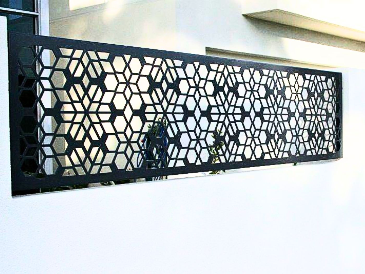 Mẫu hàng rào sắt CNC đa giác