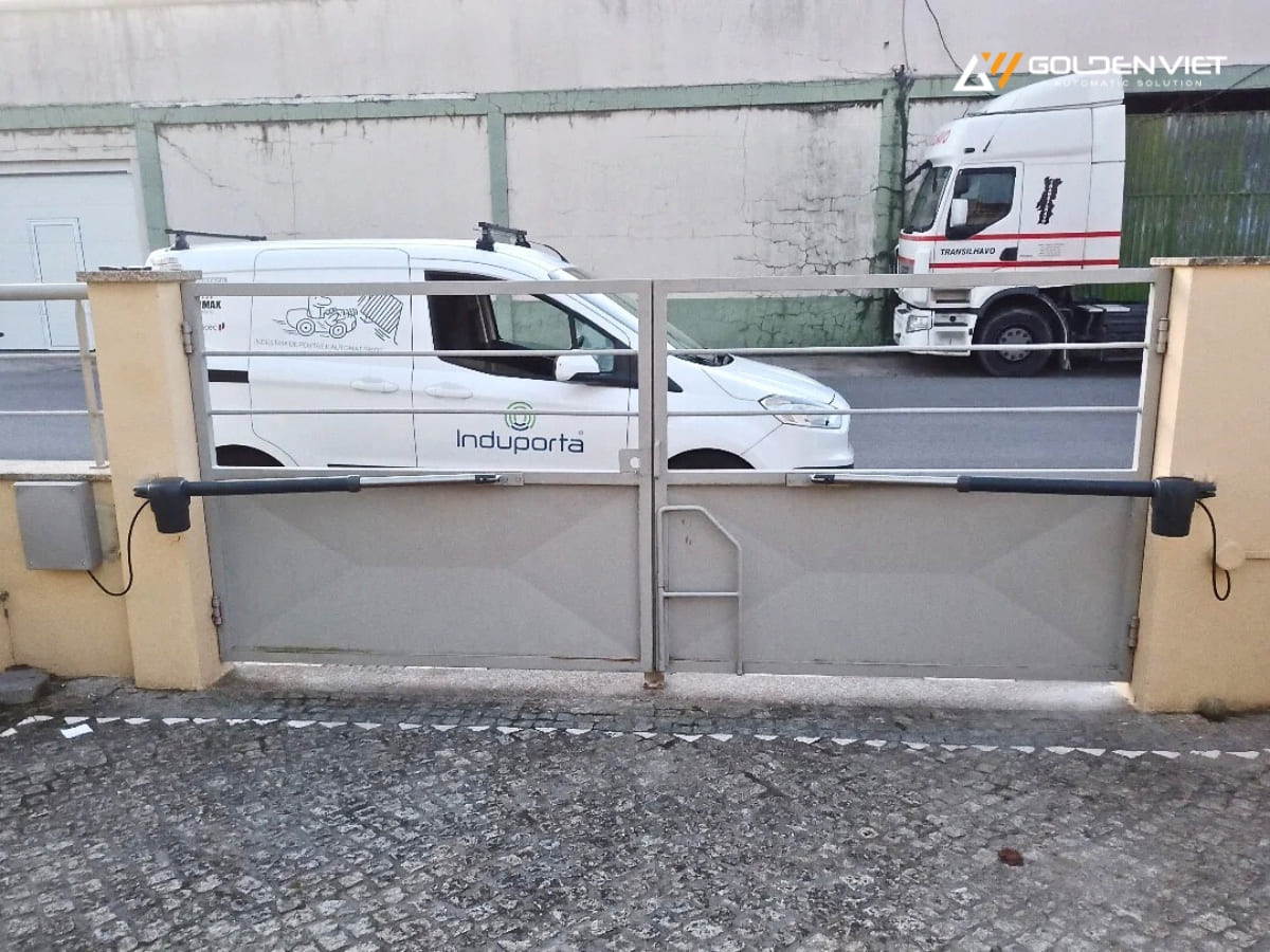 Hình ảnh cổng tay đòn Proteco Master New 4