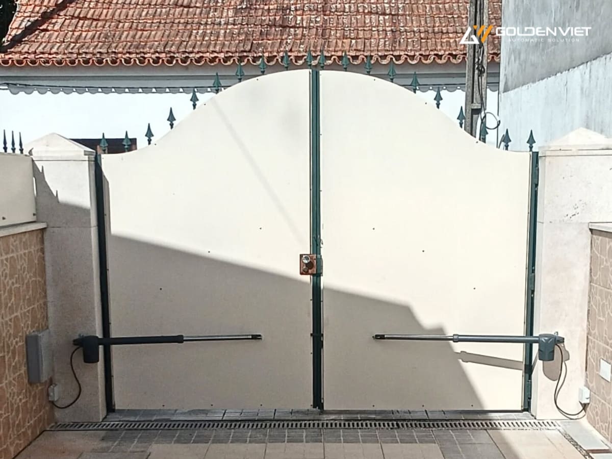 Hình ảnh cổng tay đòn Proteco Master New 4