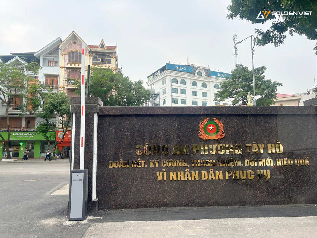 Hoàn thiện hệ thống barie phục vụ kiểm soát phương tiện