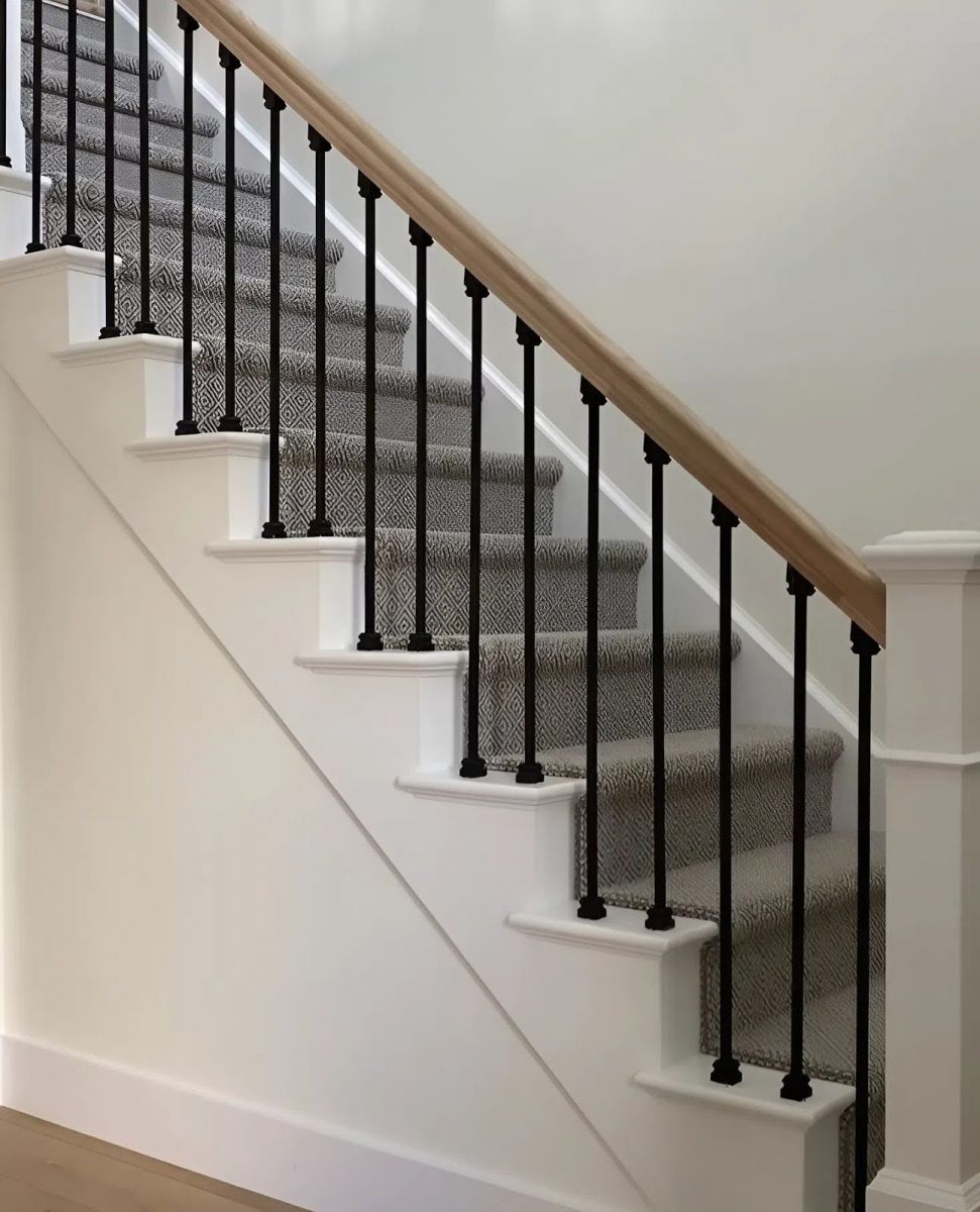 mẫu lan can sắt đơn giản