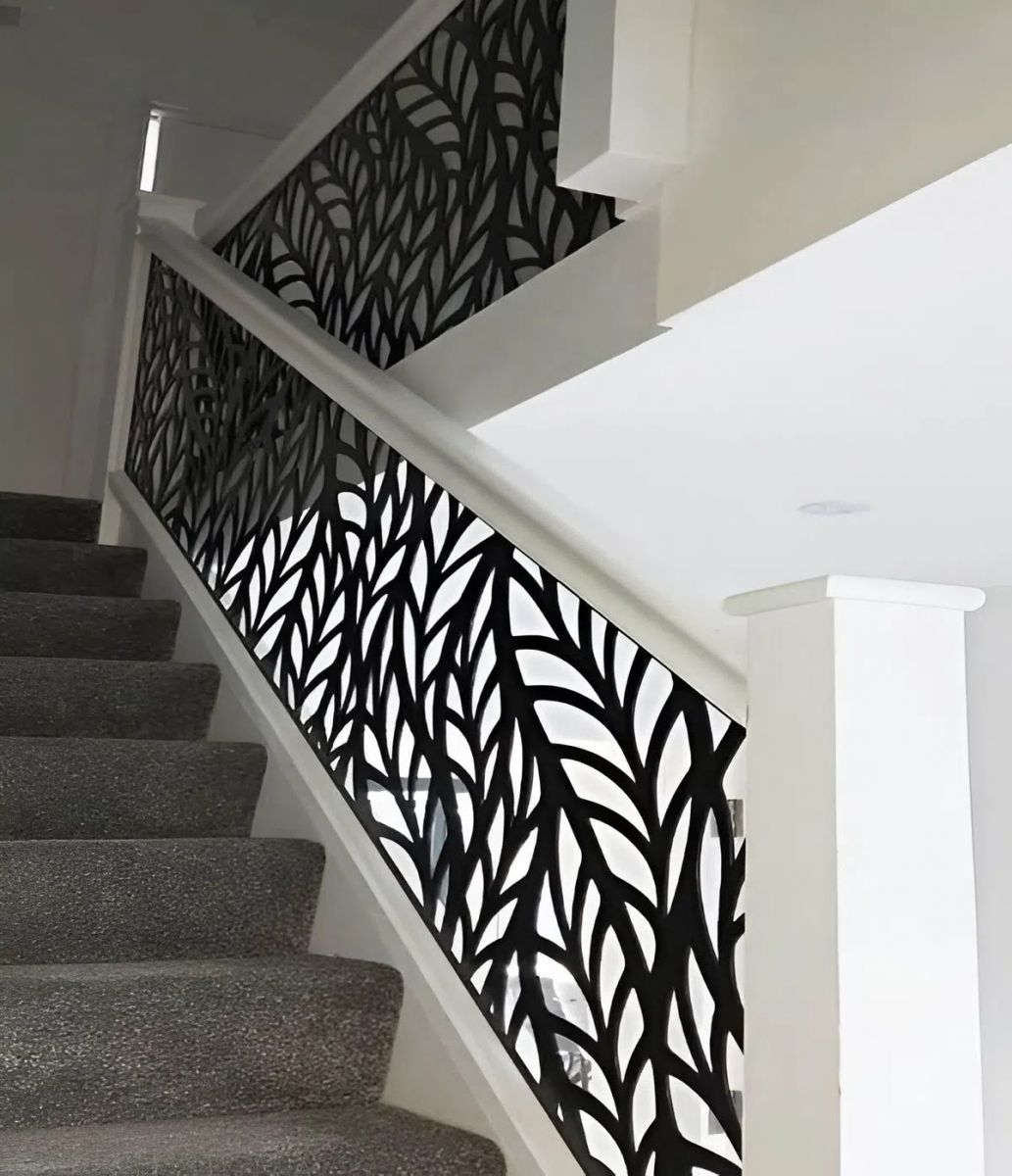 Lan can sắt CNC đẹp, bền và an toàn