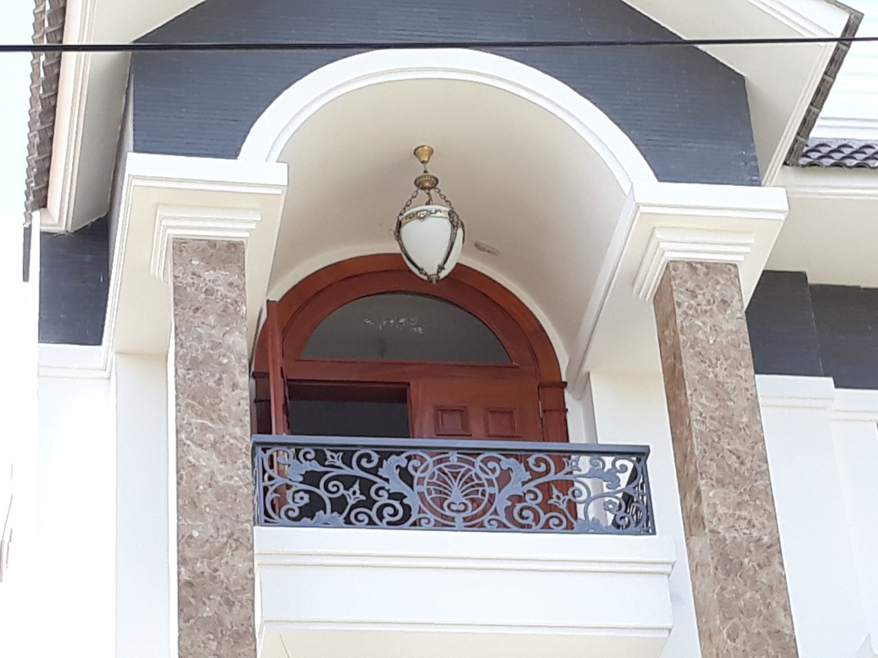 Lan can sắt CNC đẹp, hiện đại 