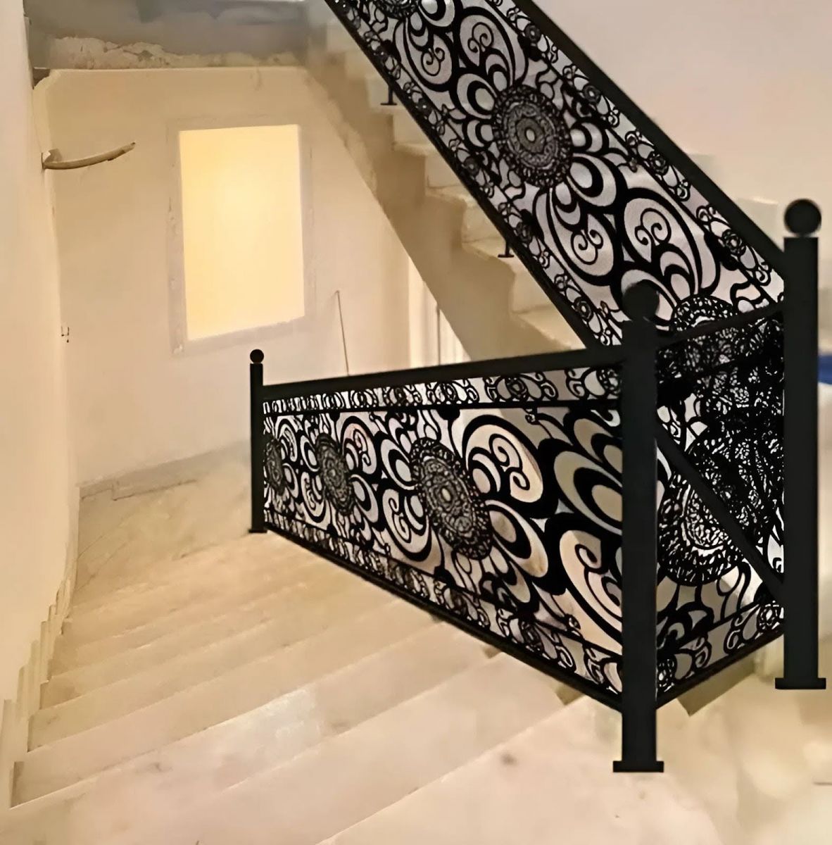 Lan can sắt CNC đẹp