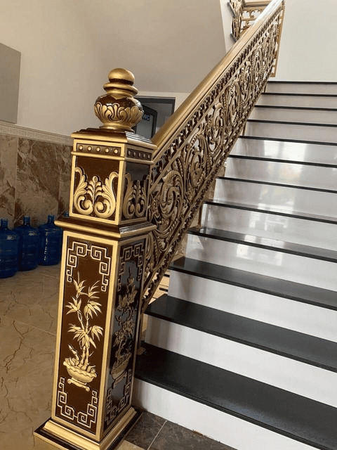 Các mẫu lan can sắt mỹ thuật sang trọng