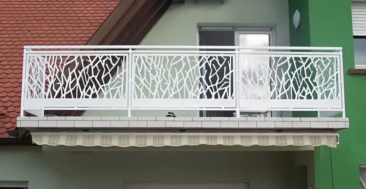 Lan can sắt sơn tĩnh điện, chống trầy xước