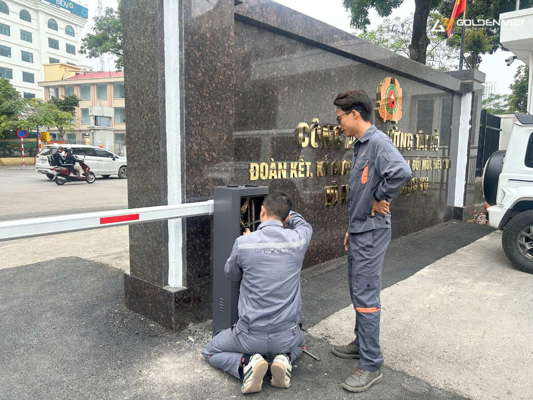 Thi Công lắp đặt barie chuẩn kỹ thuật