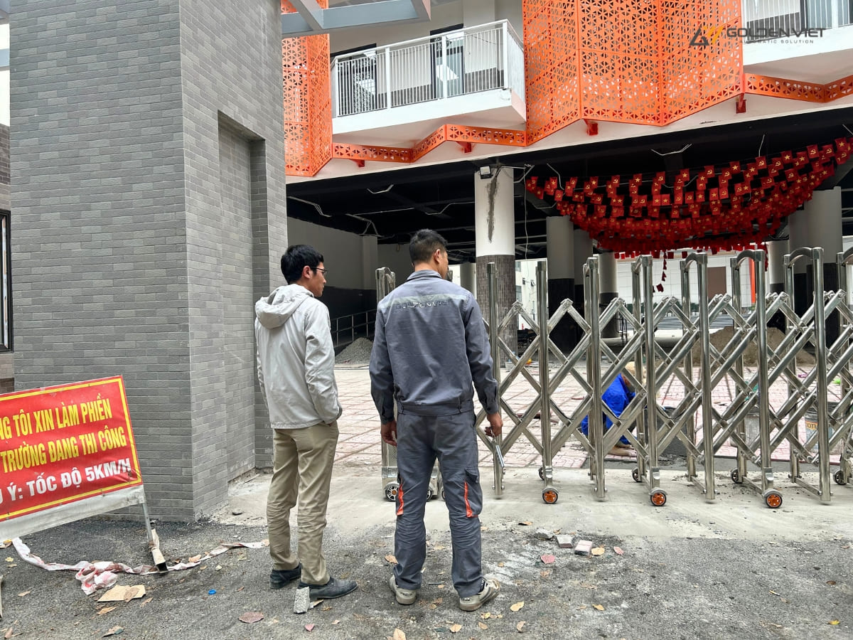 hình ảnh cổng xếp trường học