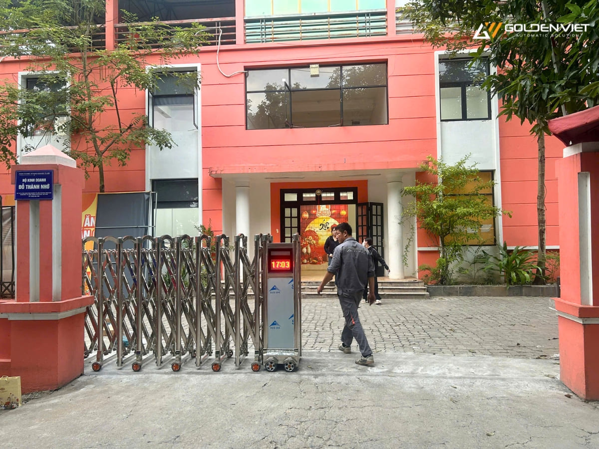 Lợi ích khi lắp đặt cổng xếp inox 304