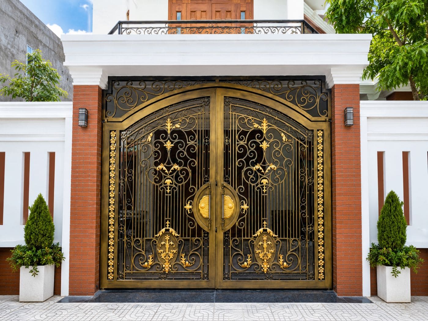 Lưu ý khi chọn cổng uốn nghệ thuật