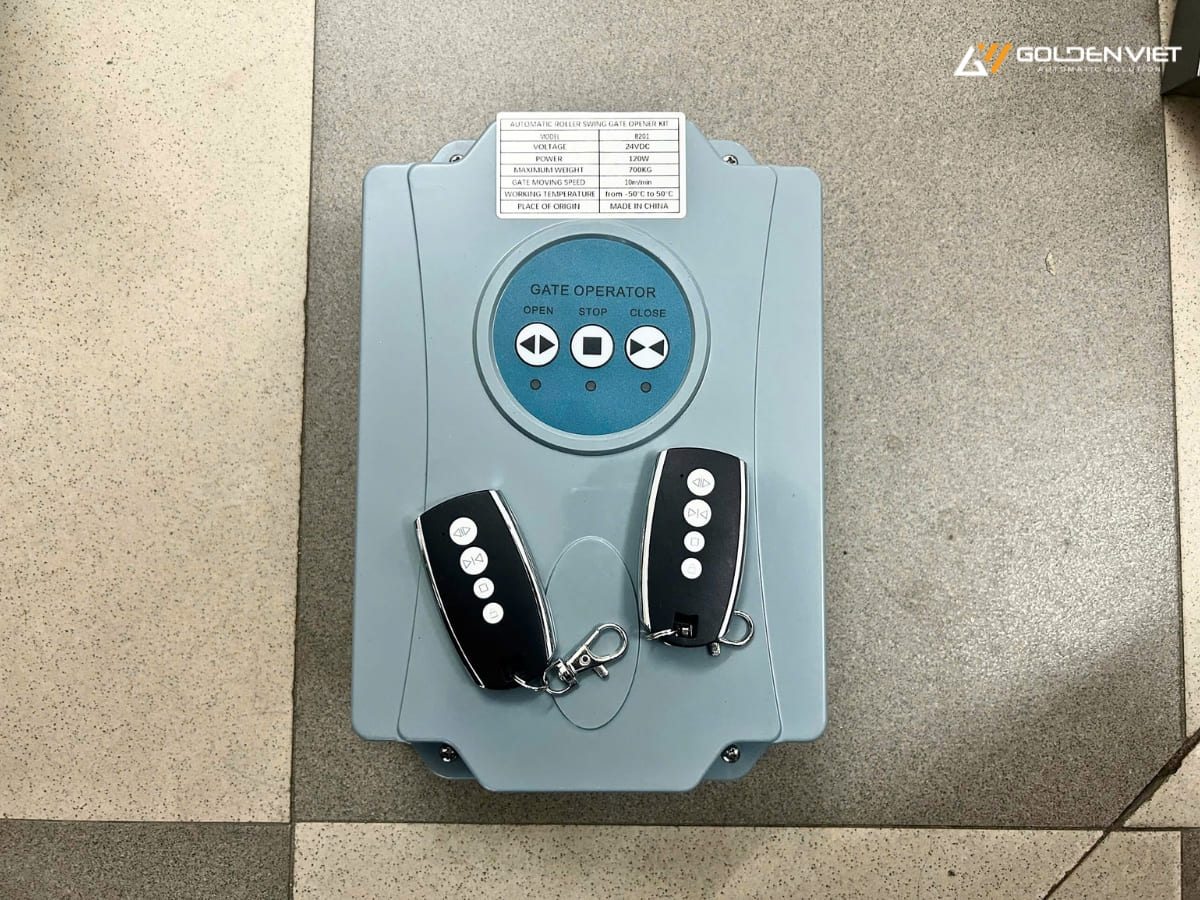 Mạch điều khiển và remote của motor con rùa