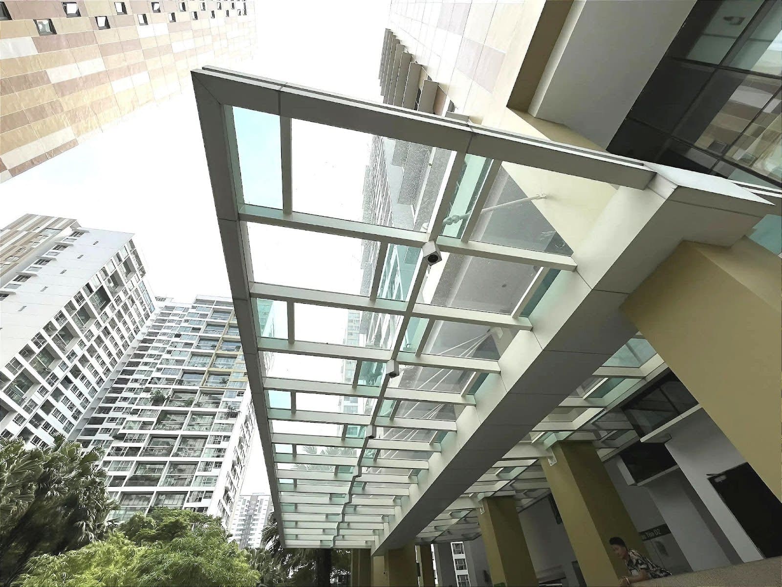 Mái kính cường lực đẹp