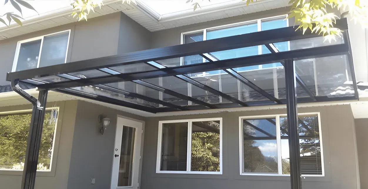 Mái kính cường lực ngoài trời bền bỉ